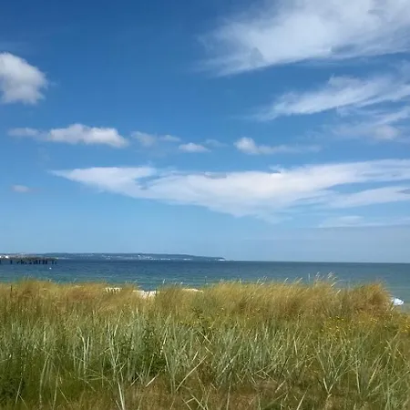 Ruhige Mit Strandkorb, Stranddistel, דירה בינץ